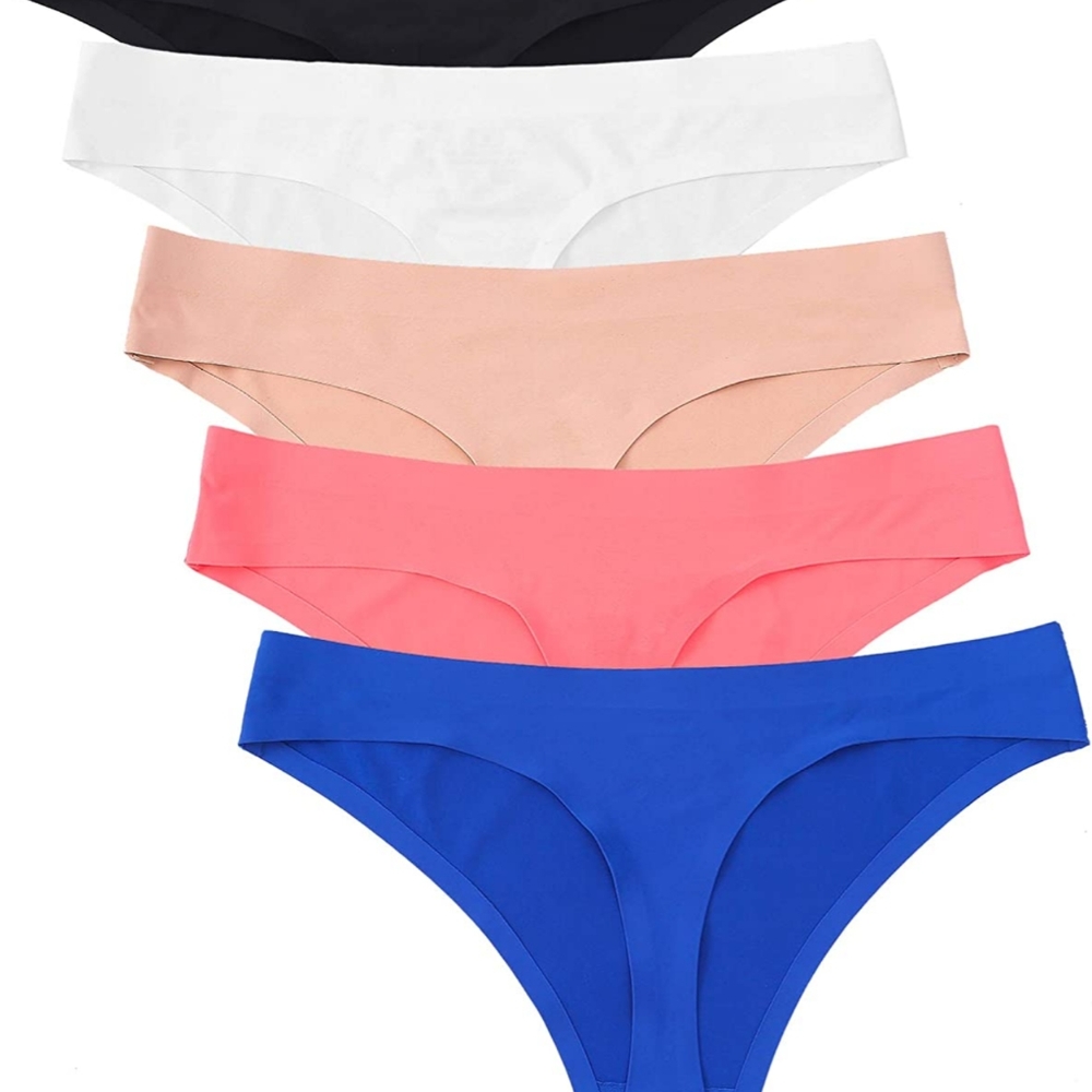 5 pack of Seamless Thong Panties